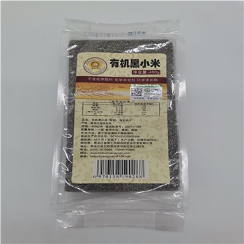 哈北小镇有机黑小米400g