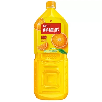 统一鲜橙多2L