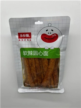 乡乡嘴软辣圆心面130g