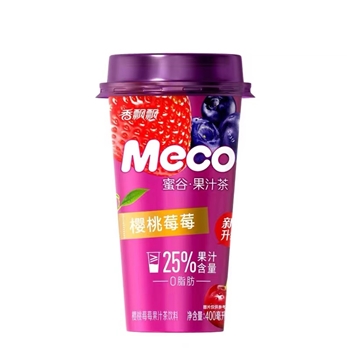 400ml香飘飘果汁茶樱桃莓莓