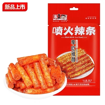 86g赛一喷火辣条享吃辣棒