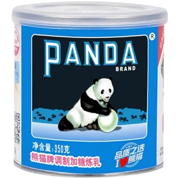 350g熊猫牌炼乳调制加糖