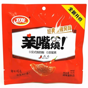 90g卫龙方便包亲嘴烧红烧牛肉味