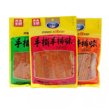 150g贤哥牛排味面筋
