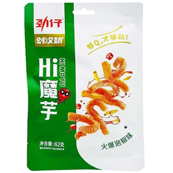 62g劲仔HI魔芋（火爆泡椒味）
