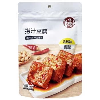 100g华味亨捞汁豆腐（香辣味）