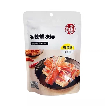 80g华味亨香辣蟹味棒