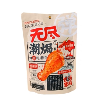 80g无尽潮焗蜂蜜鸡翅根（香辣味）
