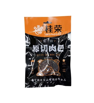 43g桂荣原切肉巴（原味）
