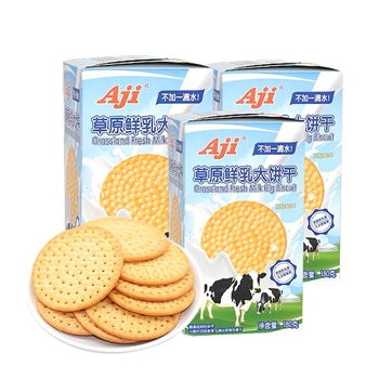 180g-Aji草原鲜乳大饼干