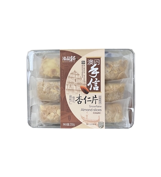 250g濠品轩雪花杏仁片