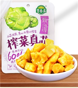 吉香居榨菜真芯原味175g